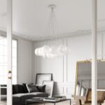 Random Cloud_frosted white, 14 lights diam 23 (2)