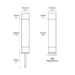 Hunza-Bollard-300_BOL300-L_Product-Diagram