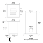 Hunza-Floor-Light-Louvre-Square_FLLUSQ-L_Product-Diagram