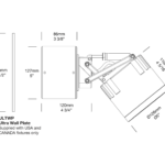 Hunza-Ultra-50-Wall-Spot_WS-U50_Product-Diagram