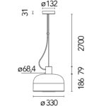 Flos-Pim-Technical_Drawing-Luminaire-Suspension-Bellhop-S1